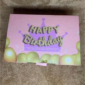 Birthday gift basket